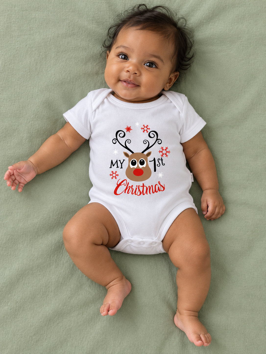 CHASON Christmas Romper (0-24M)