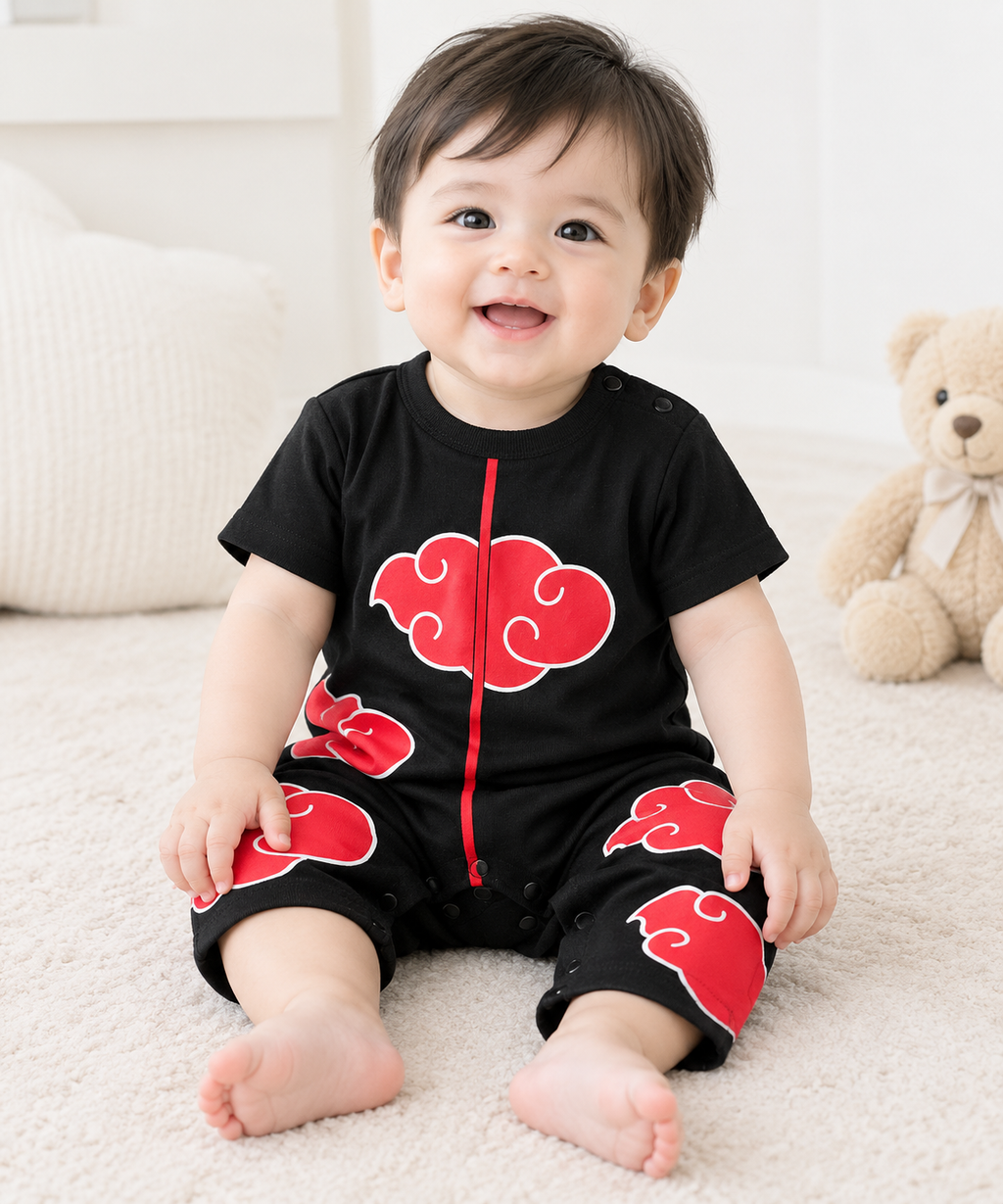 CHASON Short-Sleeve Costume Romper (0–18M)