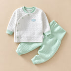 CHASON 2-Piece High-Waisted Pant Set (0–1Y)