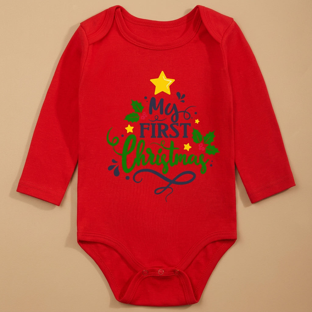 CHASON Baby Red Bodysuit (0-12M)