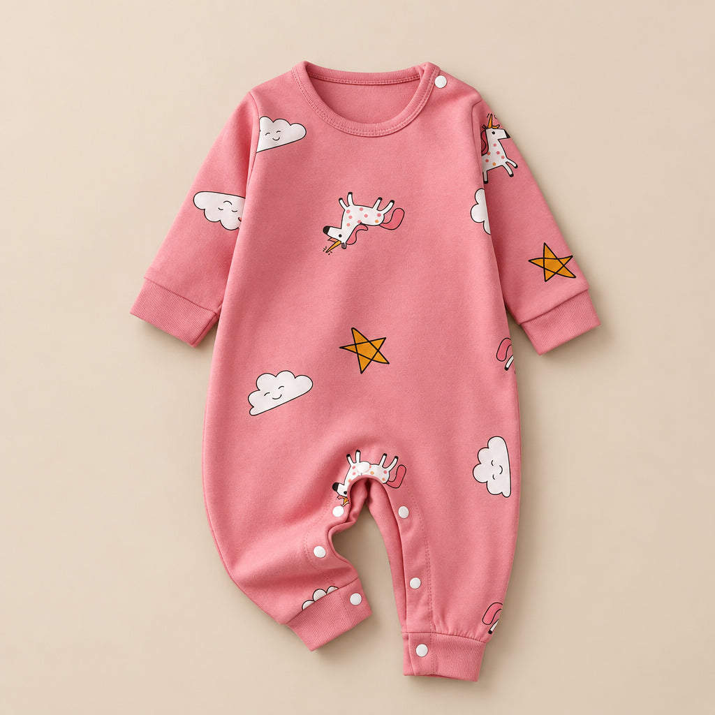CHASON Long-Sleeve Romper (0–18M) .001
