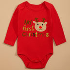 CHASON Baby Red Bodysuit (0-12M)