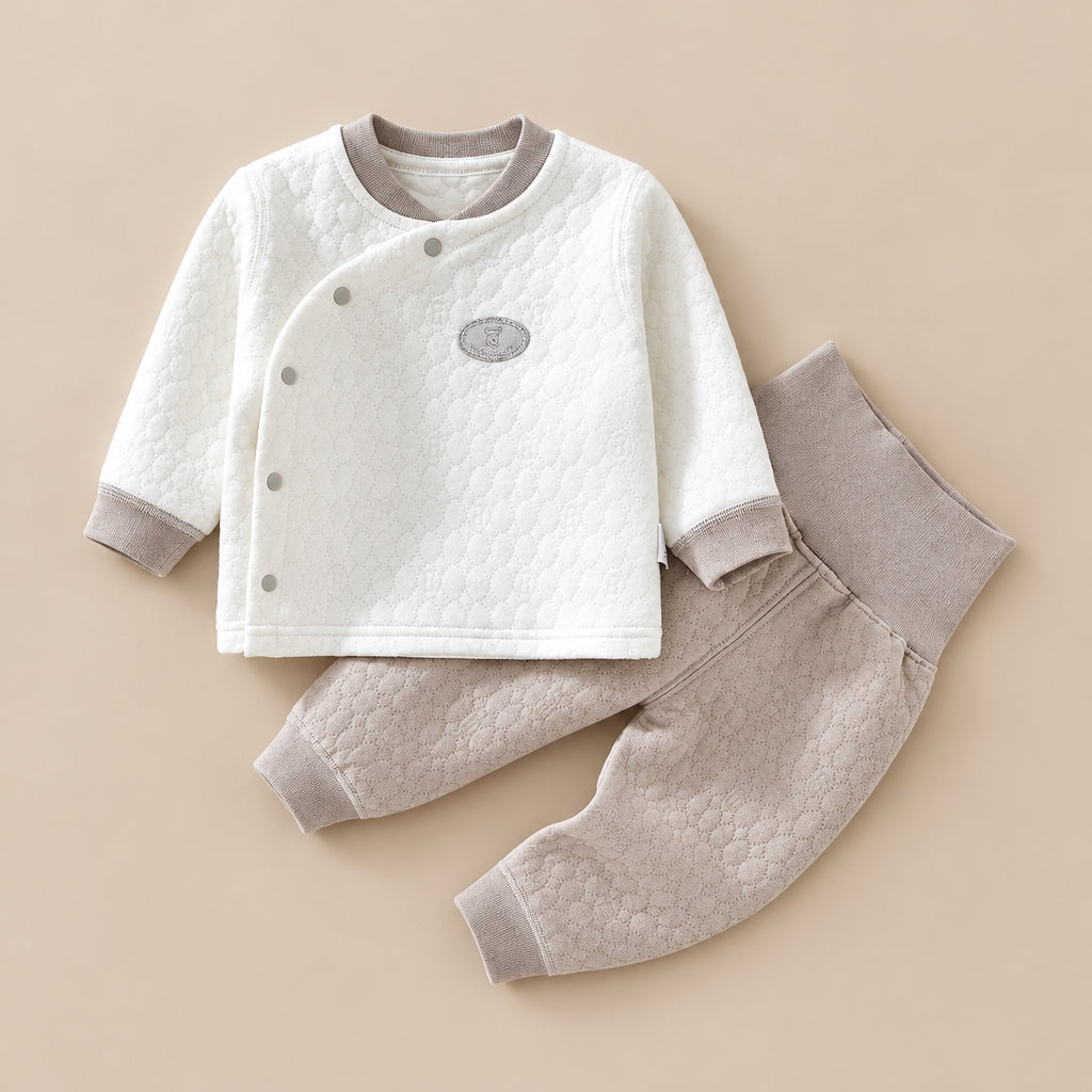 CHASON 2-Piece High-Waisted Pant Set (0–1Y)