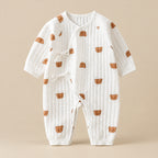 CHASON Long-Sleeve One-Piece Pajamas (0–6M)