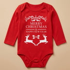 CHASON Baby Red Bodysuit (0-12M)
