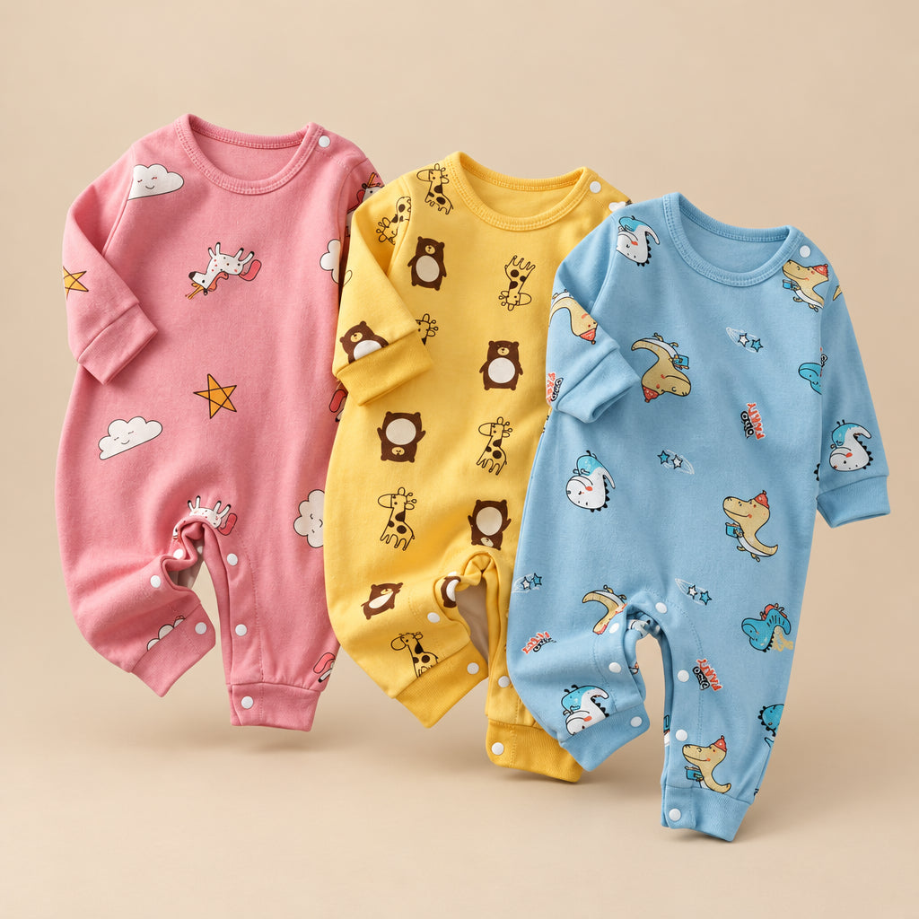 CHASON Long-Sleeve Romper (0–18M) .001
