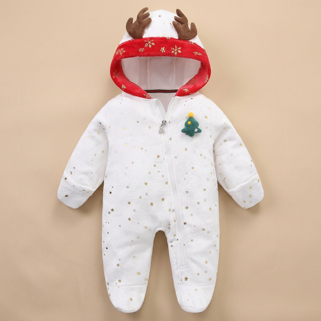 CHASON Baby Christmas Jumpsuit (3-12M)