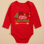 CHASON Baby Red Bodysuit (0-12M)