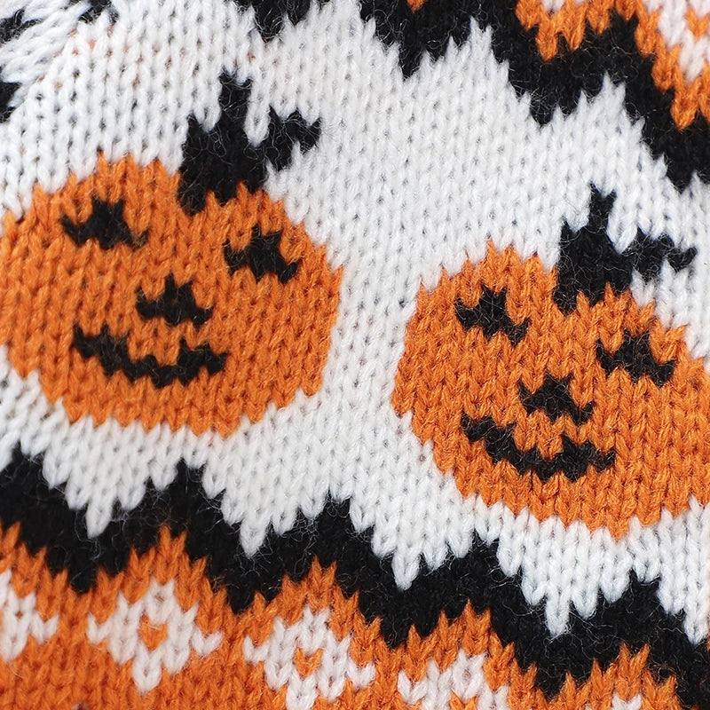 CHASON Long-Sleeve Halloween Romper (0–18M)