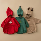 CHASON Baby Sweatshirt With Hat Xmas (0-24M)