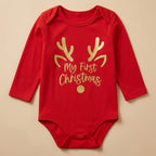 CHASON Baby Red Bodysuit (0-12M)