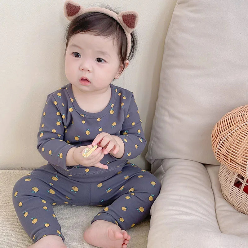 CHASON 2-Piece Baby Pajama Set (0–3Y)