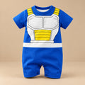 CHASON Short-Sleeve Anime Cosplay Romper (0–12M)