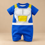 CHASON Short-Sleeve Anime Cosplay Romper (0–12M)
