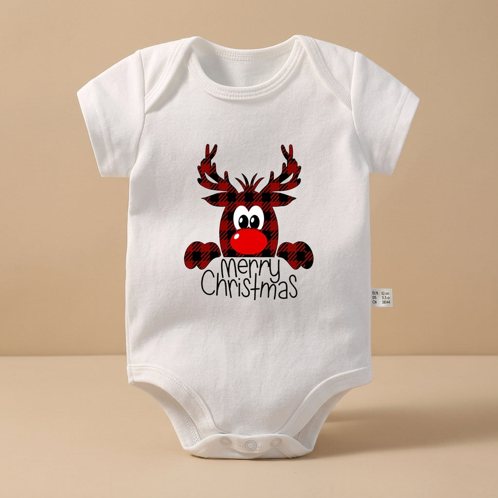 CHASON Christmas Romper (0-24M)