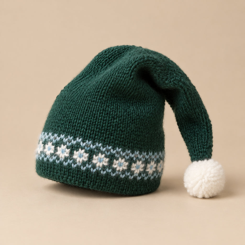 CHASON Knitted Christmas Hat (0–1Y)