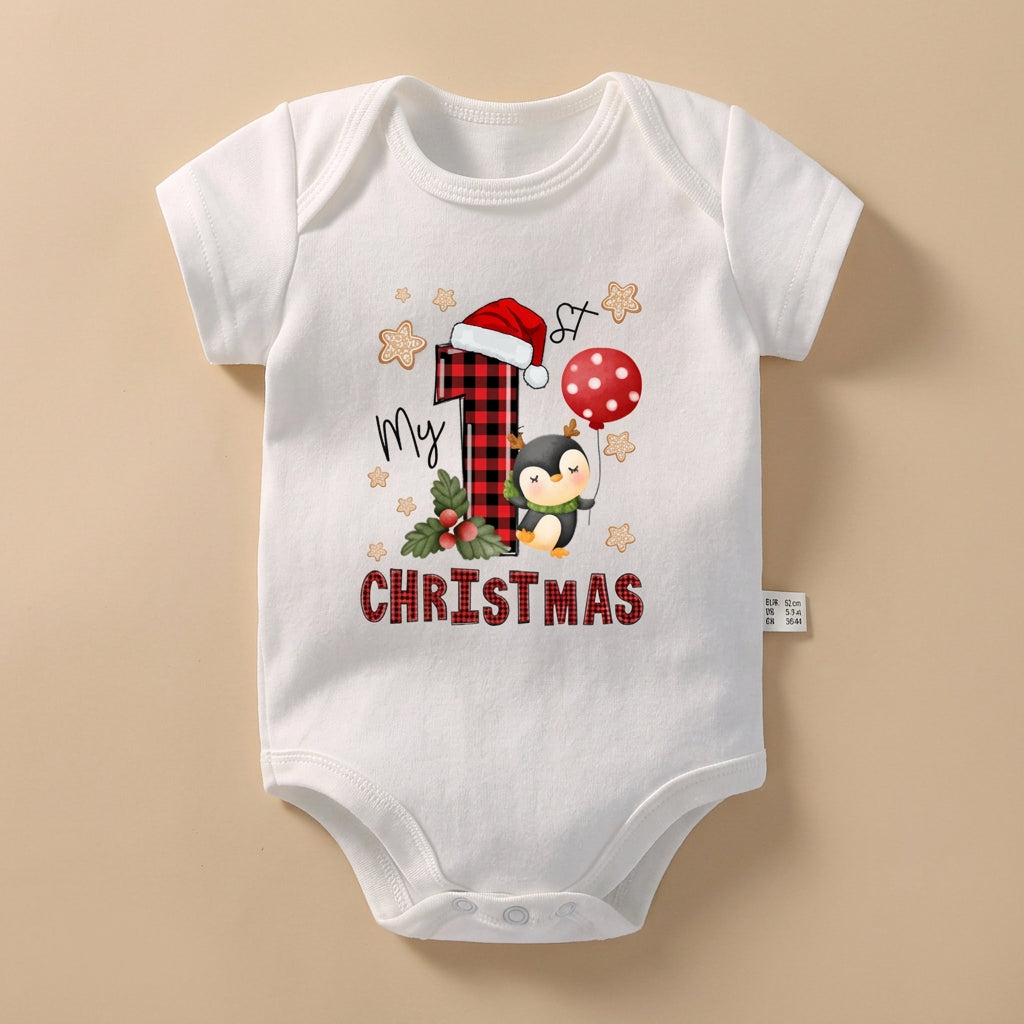 CHASON Christmas Romper (0-24M)