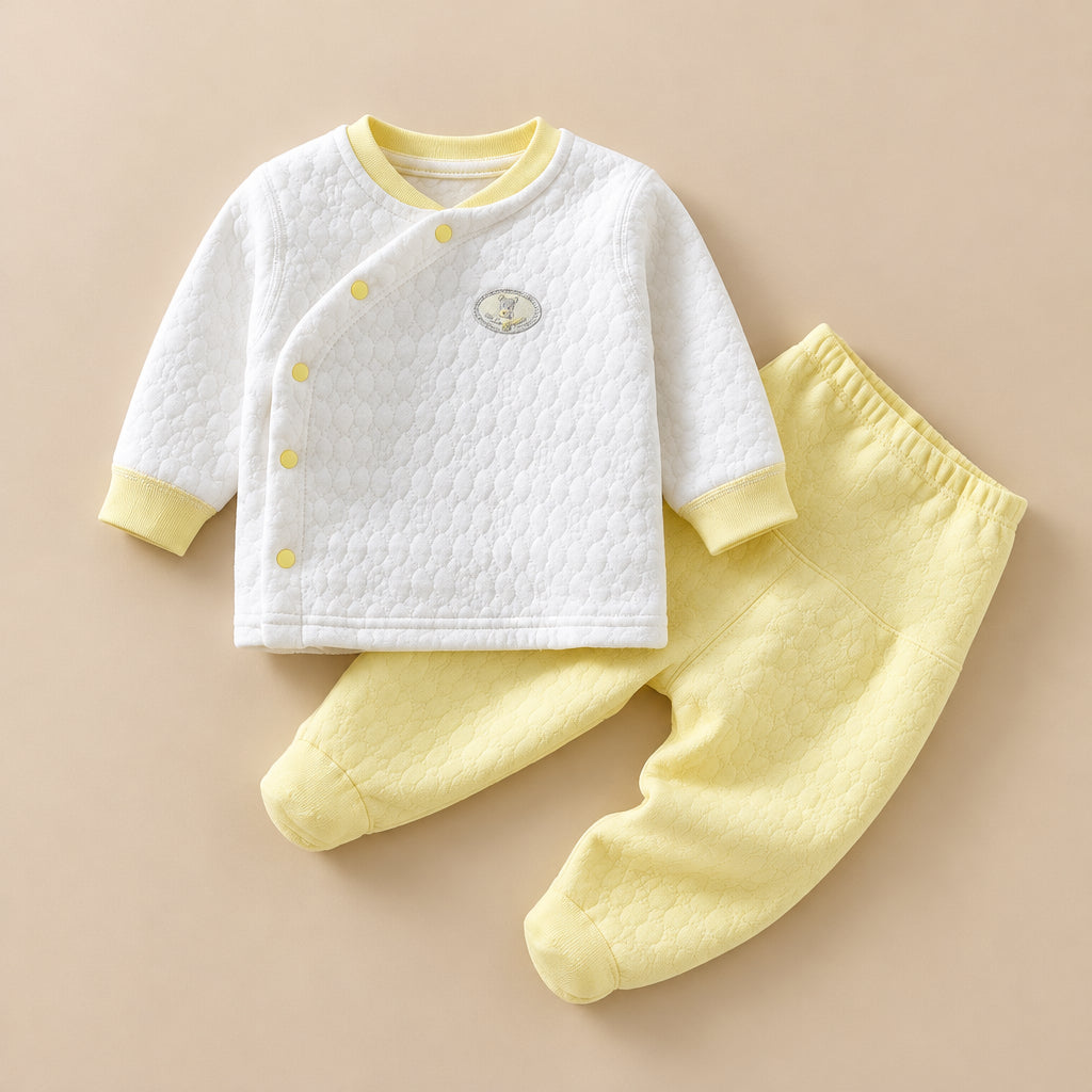 CHASON 2-Piece High-Waisted Pant Set (0–1Y)