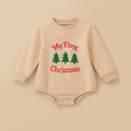 CHASON Baby Christmas Romper Outfit (0-18M)