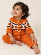 CHASON Long-Sleeve Halloween Romper (0–18M)