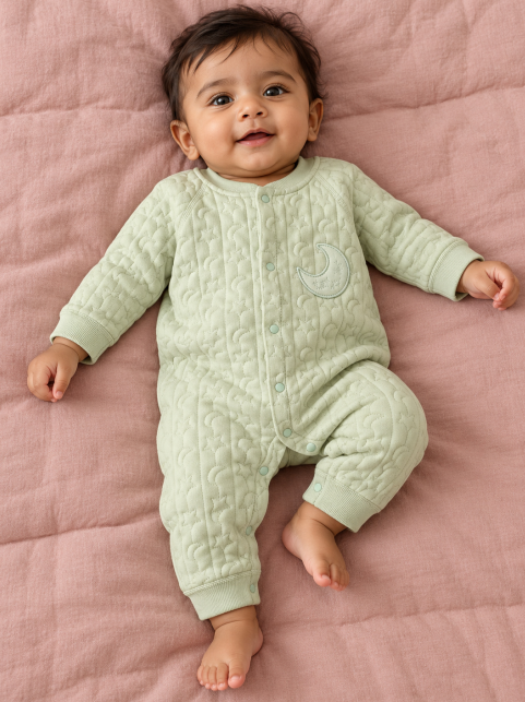 CHASON Baby Pure Cotton Warm Pajamas (0-18M)