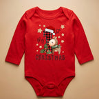 CHASON Baby Red Bodysuit (0-12M)