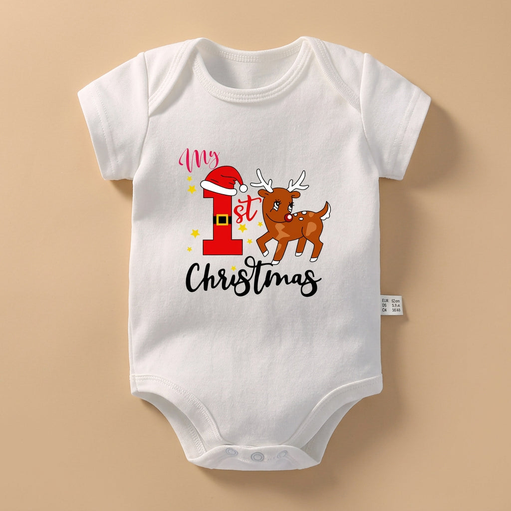 CHASON Christmas Romper (0-24M)