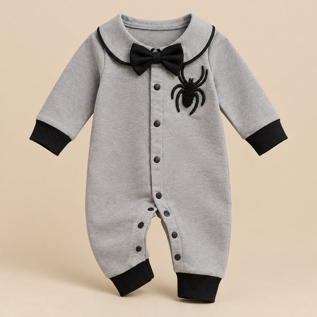 CHASON Spider Halloween Costume Romper (0–18M)