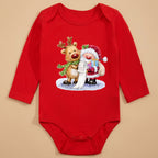 CHASON Baby Red Bodysuit (0-12M)
