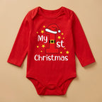 CHASON Baby Red Bodysuit (0-12M)