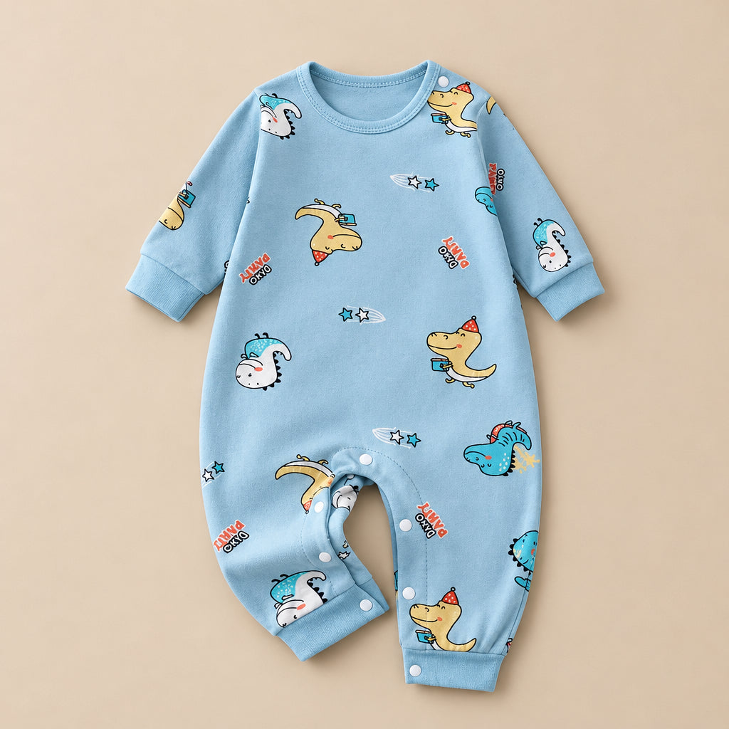 CHASON Long-Sleeve Romper (0–18M) .001